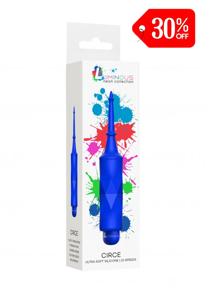 Circe - ABS Bullet With Silicone Sleeve - 10-Speeds - Royal Blue (NLA)