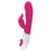 Silicone Rabbit Vibrator Dark Pink 205mm "Felix"