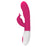 Silicone Rabbit Vibrator Dark Pink 205mm "Felix"