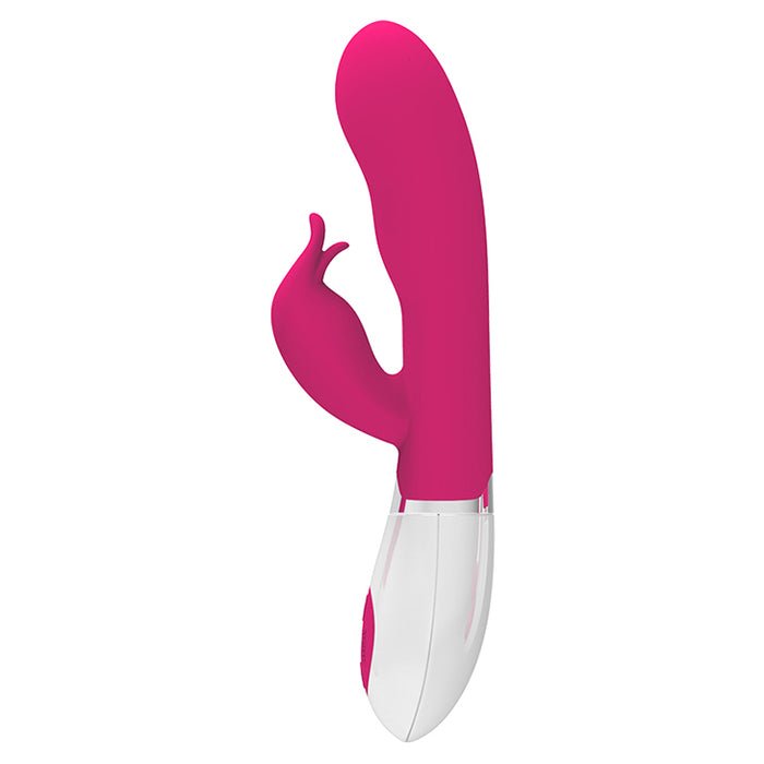 Silicone Rabbit Vibrator Dark Pink 205mm "Felix"