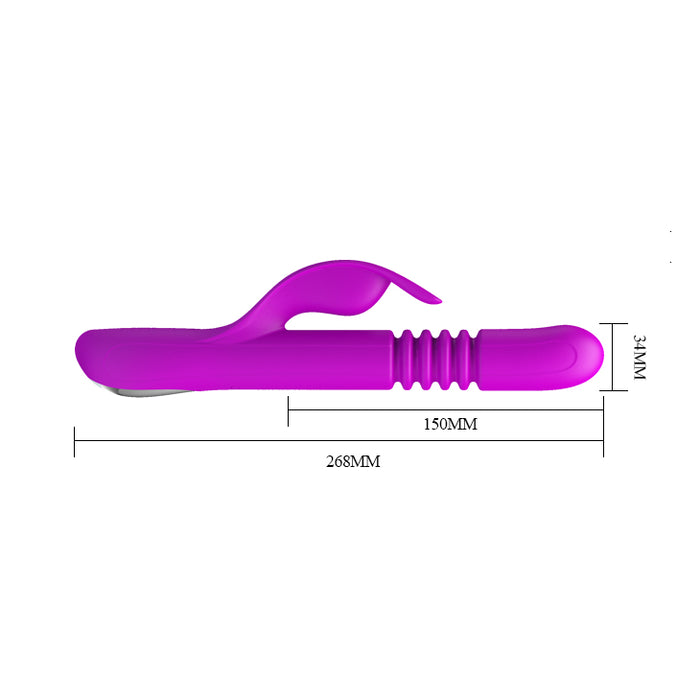 Vibrator Purple "Donahue" 268mm