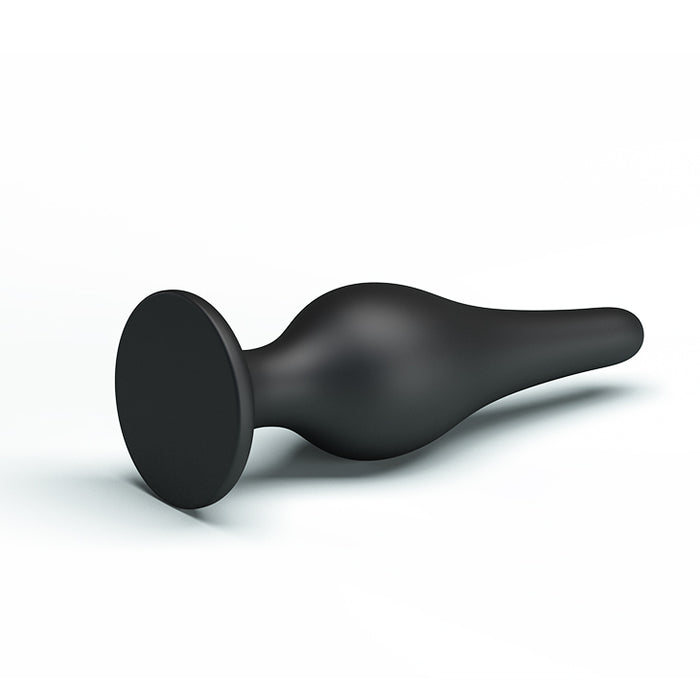 Silicone Butt Plug 5.5" x 1.8" Black