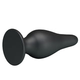 Sturdy Silicone Anal Plug Black