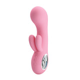 Rabbit Vibrator Soft Pink "Chris" 154mm