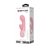 Rabbit Vibrator Soft Pink "Chris" 154mm