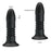 Remote Magic Jingers Butt Plug Black (138mm)