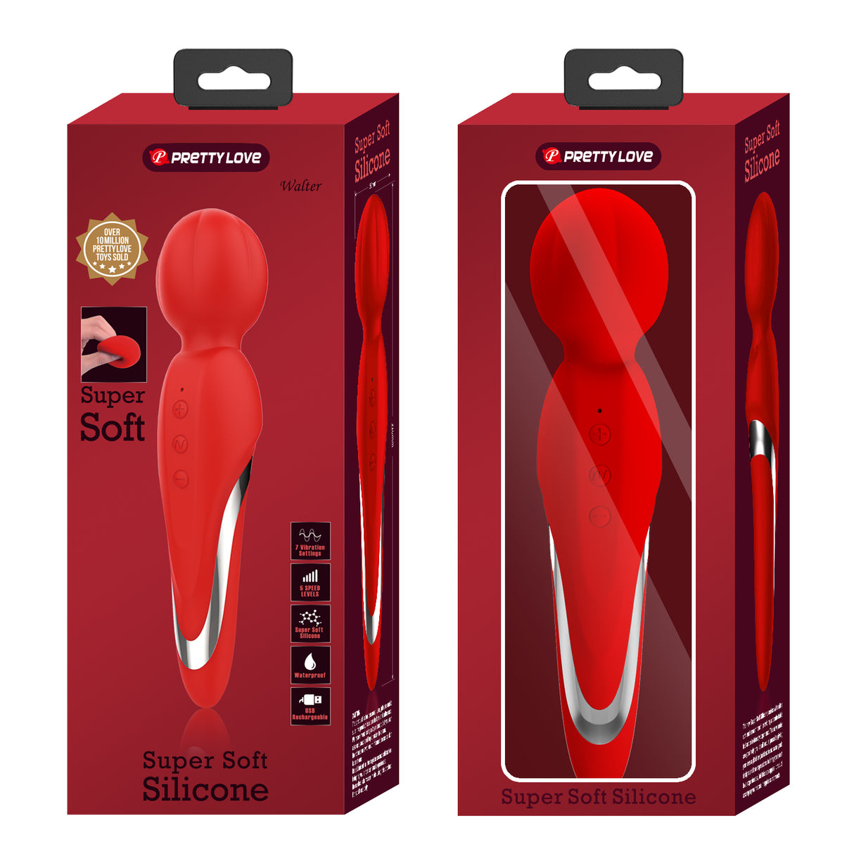 WALTER -Super Soft Silcone Massager
