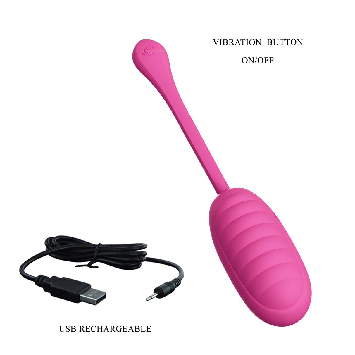 KIRK -Super Soft Silcone Vibrator  App Controled