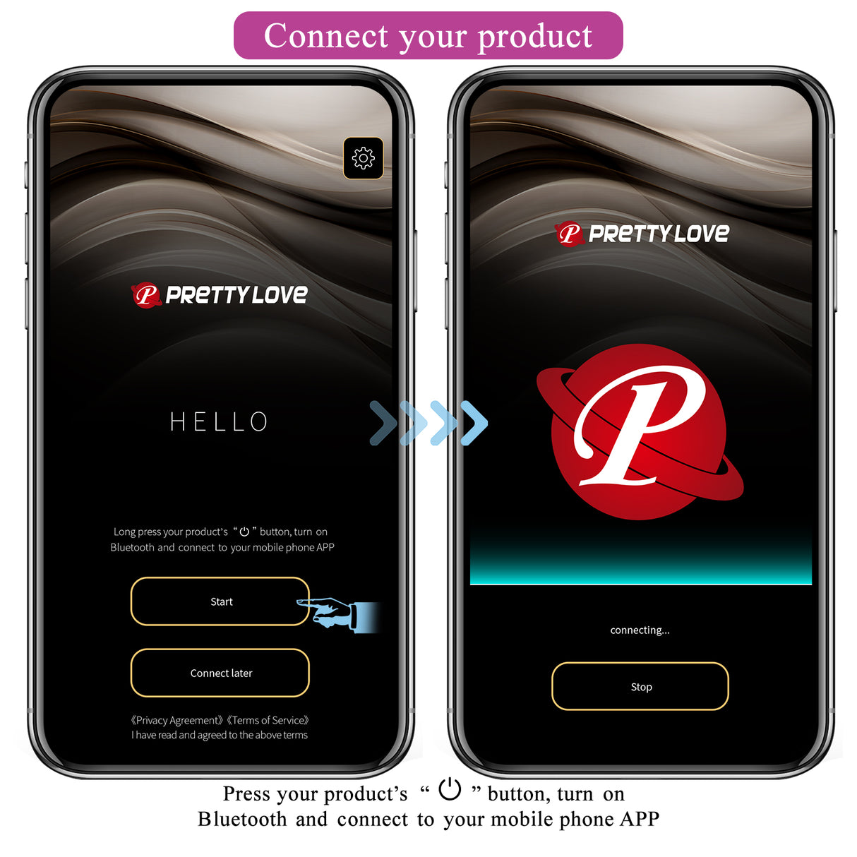 KIRK -Super Soft Silcone Vibrator  App Controled