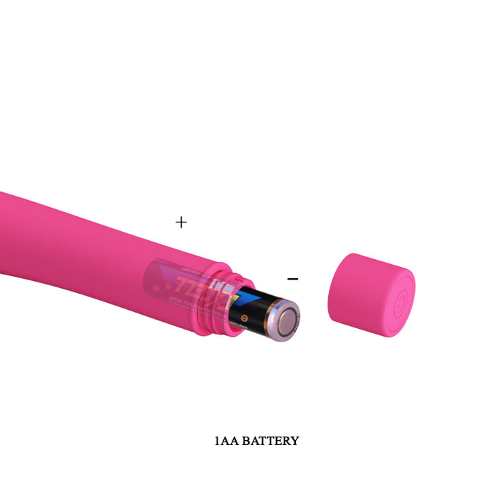 Waterproof Vibrator "Pixie" Pink (153mmx29mm)