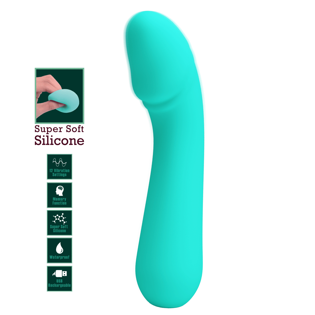 Rechargeable Stimulation Vibe "Cetus (Colour TBA)(150mmx35mm)