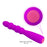 Rechargeable Flexible Vibrator "Monroe" Purple