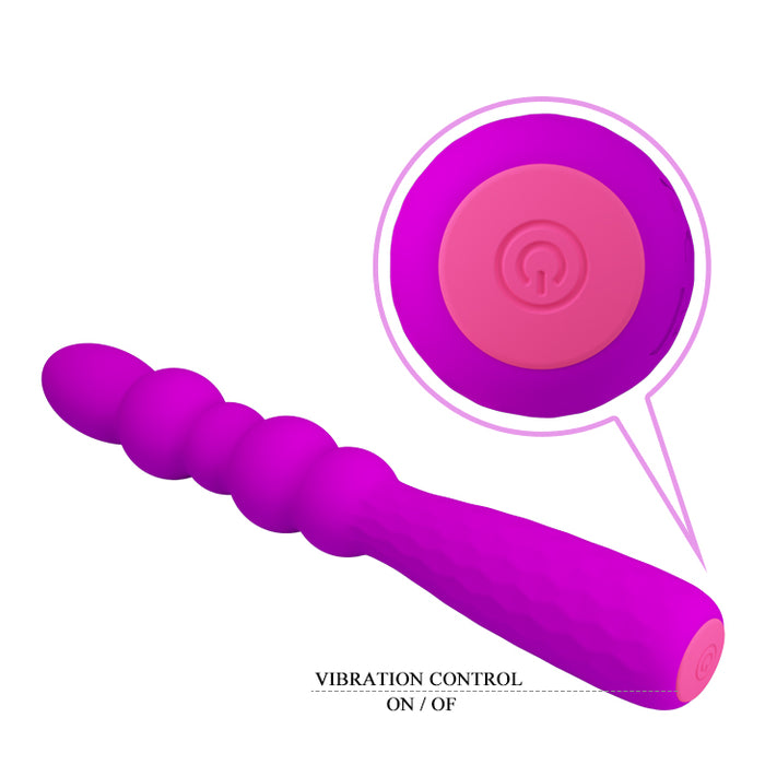 Rechargeable Flexible Vibrator "Monroe" Purple