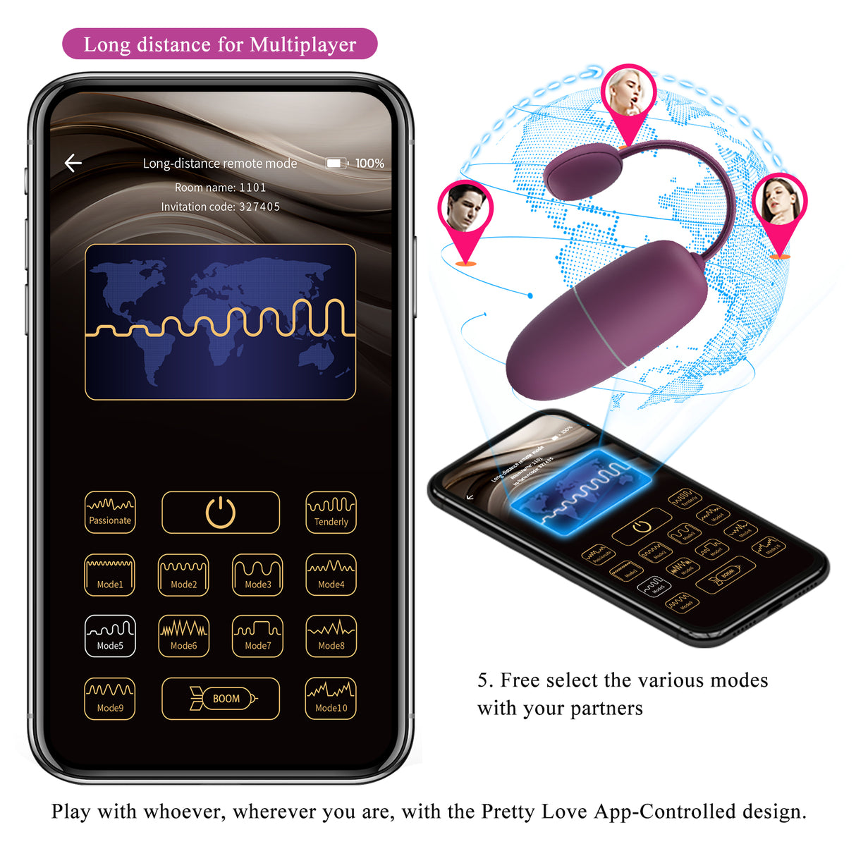 NYMPH - Mobile App Control