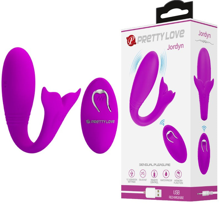 Whale Vibrator Jordyn Purple