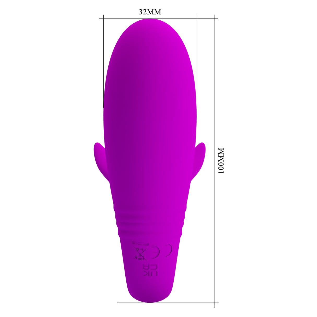 Whale Vibrator Jayleen Purple