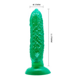 Cucumber Dong w/Suction Cup Light Green