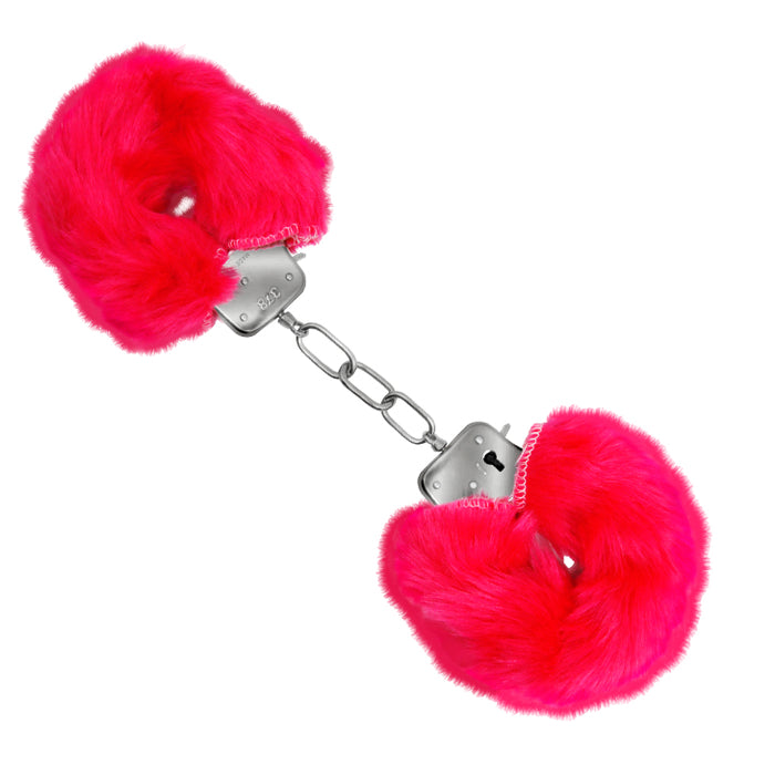 Fluffy Handcuffs Burgundy