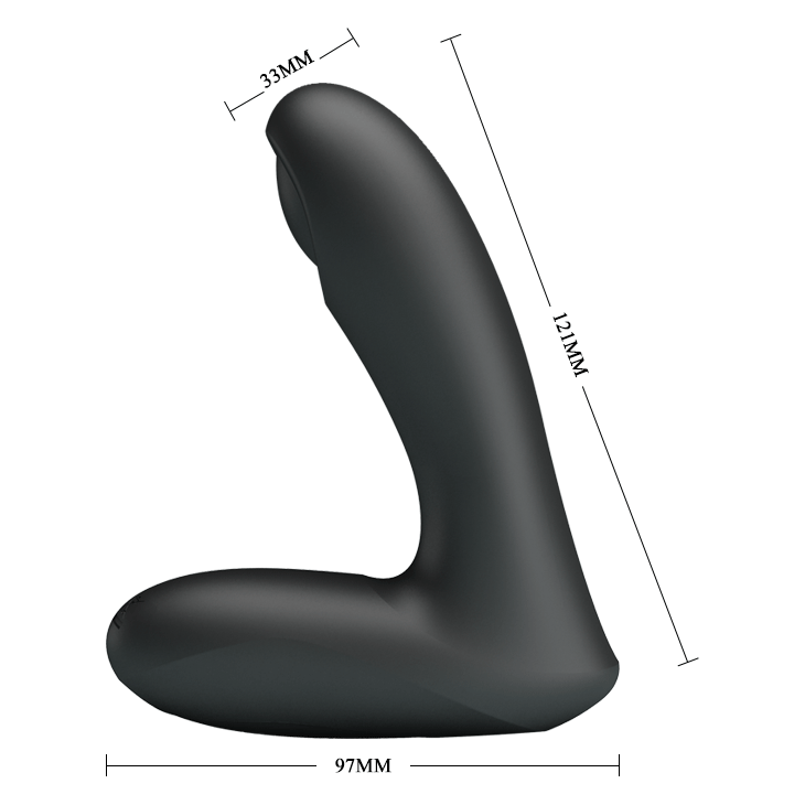 Rechargeable Anal Massager Black