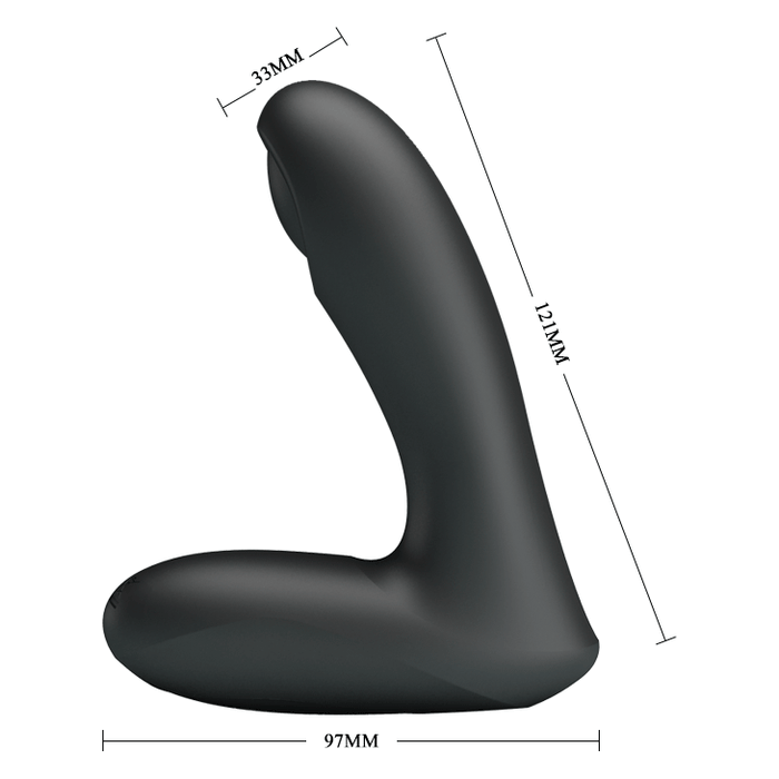 Rechargeable Anal Massager Black