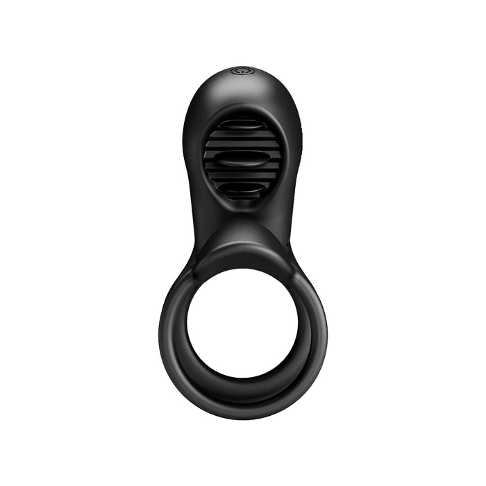 Vibrating Penis Sling Black