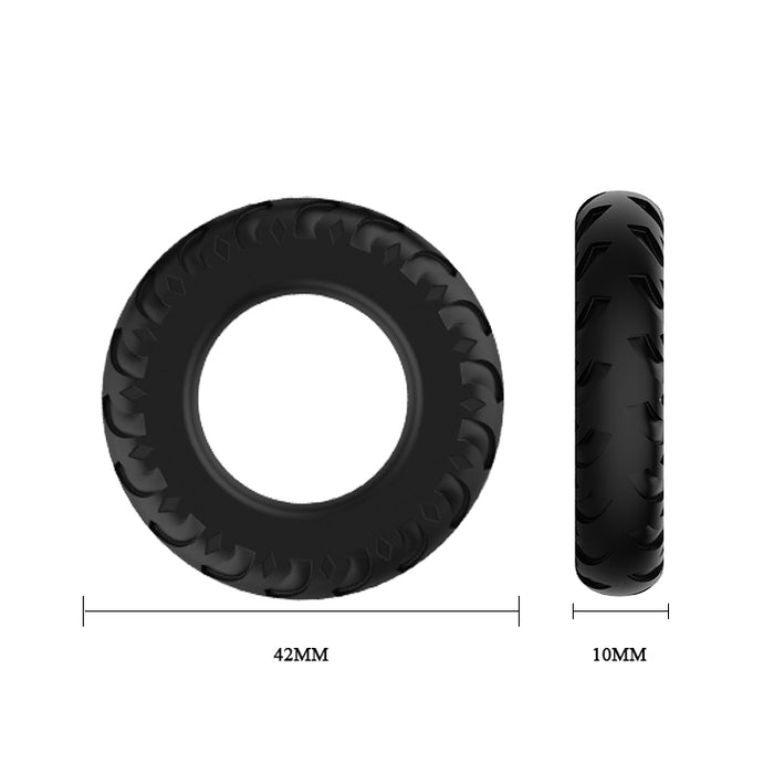 Titan 3pk Cock Rings Black