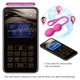 Vibrating Kegel Balls "Elvira" Magenta