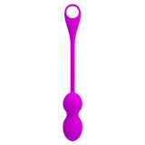 Rechargeable Kegel Ball "Elvira" Purple (80mmx32mm)