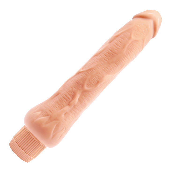 9.8" Realistic Dildo Vibrator Flesh
