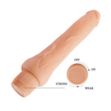 9.8" Realistic Dildo Vibrator Flesh
