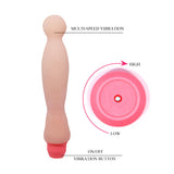 Flexi Spine Vibrator Knobbed Flesh