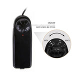 Vibrating Dildo w/Suction Base Flesh