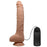 Vibrating Dildo w/Suction Base Flesh