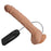 Vibrating Dildo w/Suction Base Flesh