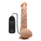 9.8" Vibrating Dildo w/Suction Base Flesh "Jason"