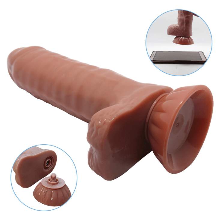 Realistic Dildo "Baron" Light Brown
