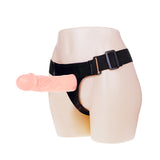 Strap On Dildo w/Harness Flesh