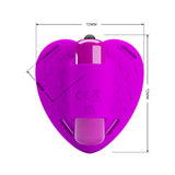 Strap On Clitoral Massager Purple