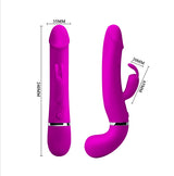 Rechargeable Squirting Rabbit "Henry" Purple