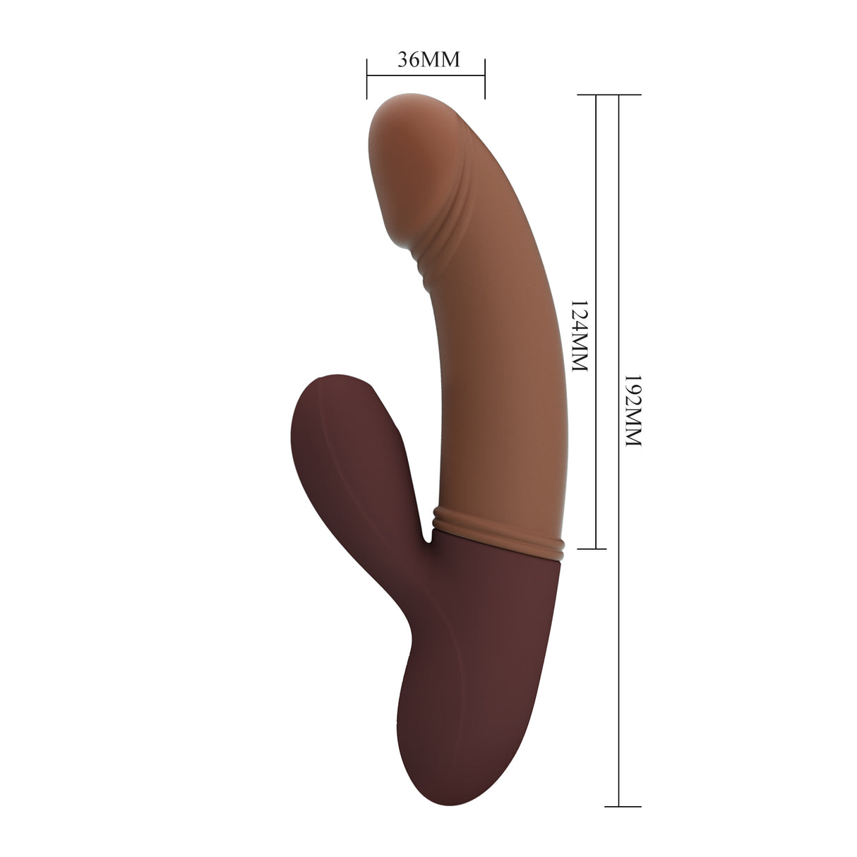 KANE Soft Silicone Shaft Realistic Massager