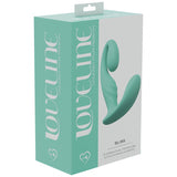 LoveLine - Bliss - 10 Speed Dual Motor Vibe - Sealed Silicone - Rechargeable - Submersible - Green