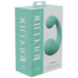 LoveLine - Playful  - 10 Speed Dual Motor Vibe - Sealed Silicone - Rechargeable - Submersible - Green