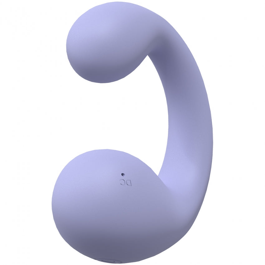 LoveLine - Playful  - 10 Speed Dual Motor Vibe - Sealed Silicone - Rechargeable - Submersible – Lavender
