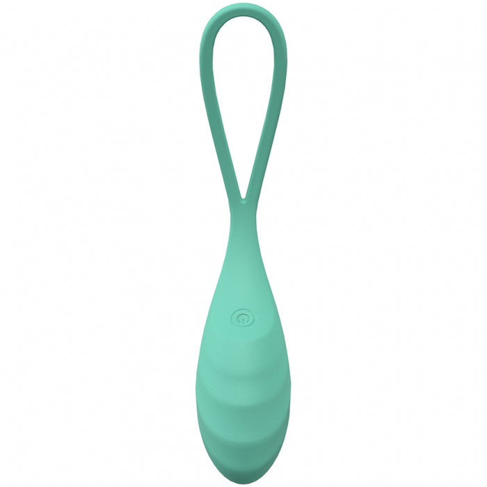 LoveLine - Passion - 10 Speed Remote Control Egg  - Sealed Silicone - Rechargeable - Submersible - Green