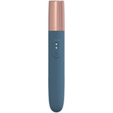 LoveLine - The Traveler - 10 Speed Travel Vibe - Silicone - Rechargeable - Waterproof - Blue/Grey