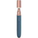 LoveLine - The Traveler - 10 Speed Travel Vibe - Silicone - Rechargeable - Waterproof - Blue/Grey
