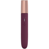 LoveLine - The Traveler - 10 Speed Travel Vibe - Silicone - Rechargeable - Waterproof – Burgundy