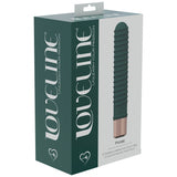 LoveLine - Poise - 10 Speed Mini-Vibe - Silicone - Rechargeable - Waterproof - Forest Green