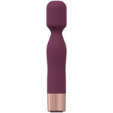 LoveLine - Glamour - 10 Speed Mini-Wand - Silicone - Rechargeable - Waterproof – Burgundy