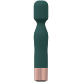 LoveLine - Glamour - 10 Speed Mini-Wand - Silicone - Rechargeable - Waterproof - Forest Green